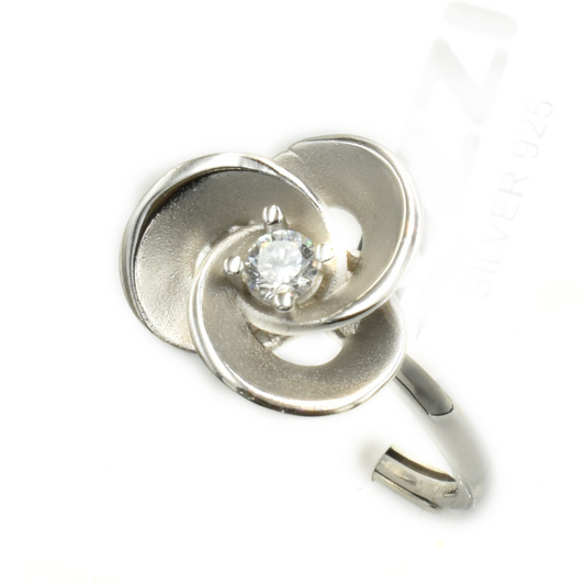 CAELI — ΑΣΗΜΕΝΙΟ ΔΑΧΤΥΛΙΔΙ ΜΕ ΖΙΡΚΟΝ ΚΑΙ ΣΠΕΙΡΟΕΙΔΕΣ ΣΧΕΔΙΟ