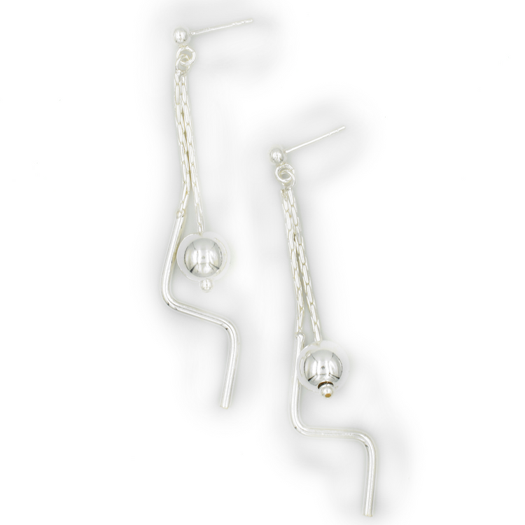 KALYX — ΑΣΥΜΜΕΤΡΑ ΓΕΩΜΕΤΡΙΚΑ ΣΚΟΥΛΑΡΙΚΙΑ ΑΠΟ ΑΣΗΜΙ 925