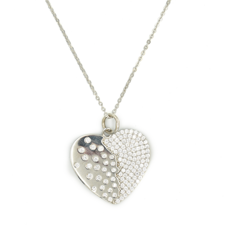 ARVIONA — ΑΣΗΜΕΝΙΟ ΚΟΛΙΕ ΚΑΡΔΙΑ ΜΕ ΖΙΡΚΟΝ