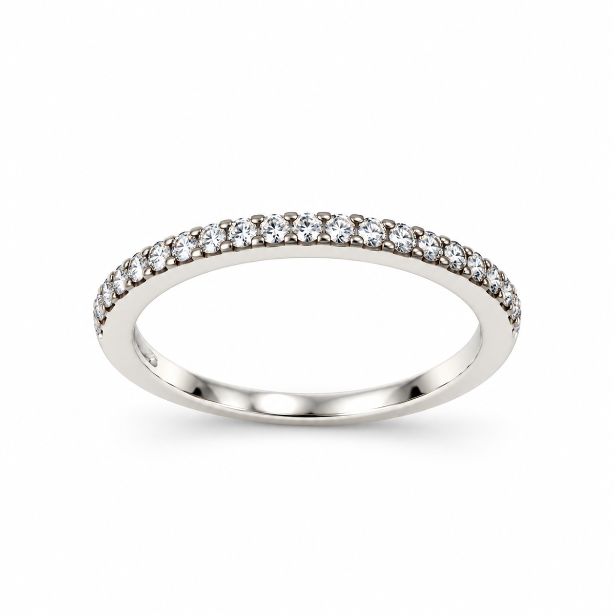 CLASSIC PAVE BAND — ΔΑΧΤΥΛΙΔΙ ΑΣΗΜΙ 925 ΒΕΡΑ ΜΕ ΠΑΒΕ ΖΙΡΚΟΝΙΑ